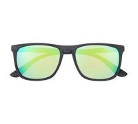 Superdry Sunglasses SDS Shockwave 182 Matte Black Green Mirror