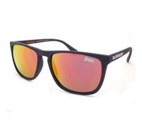 SUPERDRY Sunglasses SHOCKWAVE Dark Matt Blue / Red Mirrored Lenses 189