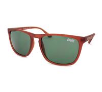 SUPERDRY Sunglasses SHOCKWAVE Matte Amber Brown/ Green CAT.3 Lenses 103