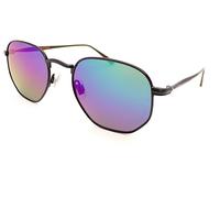 Superdry Sunglasses Studios Crew Black with Multi-Layered Mirror Lenses 004