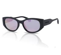 Superdry Sunglasses Women's SDS-5007 104 Matte Black/Pink Mirror