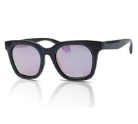 Superdry Women's Sunglasses SDS-5008 104 Gloss Black/Pink Mirror