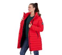 Superdry Womens Faux Fur Hooded Mid Length Puffer Jacket