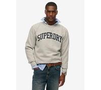 Superdry Superdry Athletic Essentials Crew Sweat, Grey, Size L, Men Grey