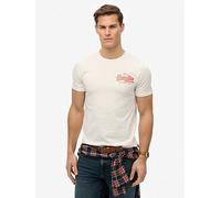 Superdry Superdry Vl Back Graphic T-shirt, White, Size L, Men White