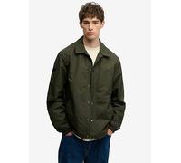 Superdry Surplus Otto Coach Jacket, Dark Green, Size Xl, Men Dark Green