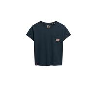 Superdry, T.Shirt Athletic Essential Pocket tee, W1011652A, Eclipse Navy, 14, Woman, Child