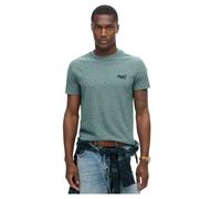 Superdry, T.Shirt Essential Logo EMB tee, M1011245A, Scorched Teal Grit, L, Man, Adult