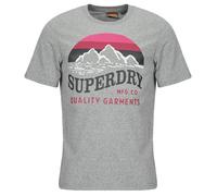 Superdry T shirt GREAT OUTDOORS RELAXED in Grey EU XL