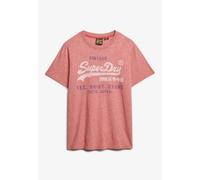 Superdry T-Shirt Mens Short Sleeve Crew Neck Top VL Classic Relaxed Tee Blue Red