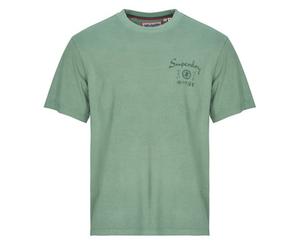 Superdry T shirt Tokyo Narrative Loose Tee in Green EU M