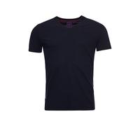 Superdry T Shirt V Neck Short Sleeve Essential Logo Black Navy Blue White Grey