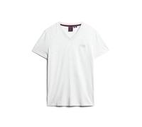 Superdry T Shirt V Neck Short Sleeve Essential Logo Blue Red Grey