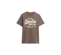 Superdry, T.Shirt VL Workwear Relaxed Tee, M1012110A, Vintage Black, M, Men