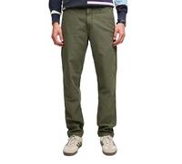 Washed tapered chinos Superdry Vert 32x32