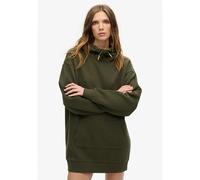 Superdry Tattoo Rhinestone Long Sleeve Dress Green 2XS-XS Woman