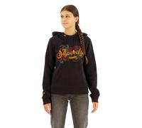 Superdry Tattoo Script Graphic Hoodie Black S Women
