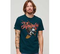 Superdry Tattoo Script T-Shirt Green