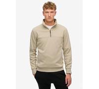 Superdry Tech Half Zip Sweatshirt Beige M Man