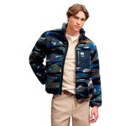 Zipped fleece Superdry Bleu M