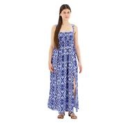 Superdry Tie Back Sleeveless Long Dress Blue S Women