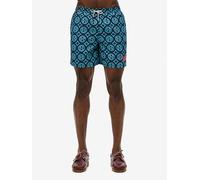 Superdry Tile Print 17-inch Swim Shorts - Blue, Blue, Size S, Men Blue