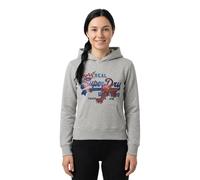 Superdry Tokyo Vl Relaxed Fit Hoodie Grey L Woman
