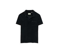 Superdry Towelling Short Sleeve Polo Black XL Men