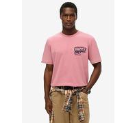 Superdry Trade Tools Loose Short Sleeve T-shirt Pink S Men