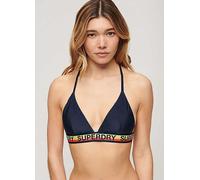 Superdry Triangle Bikini Top Navy Blue