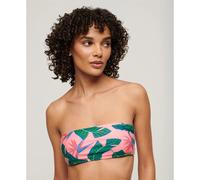 Superdry Tropical Bandeau Bikini Top Multicolor XL Woman