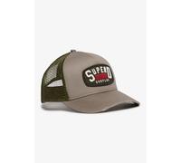 Superdry Trucker Cap Snapback Baseball Hat Cord Trucker Cap Grey Green