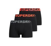 Superdry M3110450b Trunk Boxers 3 Units Black 2XL Men