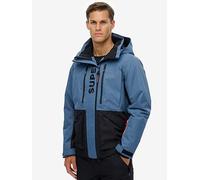 Superdry Ultimate Freestyle Ski Jacket, Blue, Size L, Men Blue
