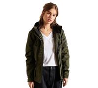 Microfiber waterproof jacket for women Superdry Wind Ultimate Vert S