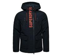 Superdry Ultimate Windcheater Men's Jacket, Eclipse Navy/Bold Orange, XL