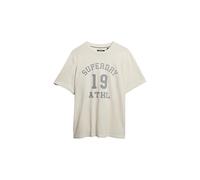 Superdry Unisex Athletic ESS Tee T-Shirt, desert bone wool white, XXL