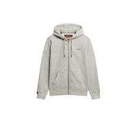 Essential Logo Zip Hoodie Varsity Grey Grindle XL