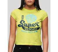 Superdry Varsity Burnout Cap Short Sleeve T-shirt