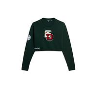 Women's crop sweater Superdry Varsity Vert XL