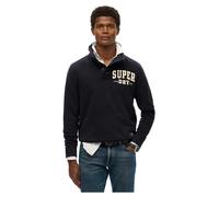 Sweatshirt Superdry Athletic Henley Bleu L
