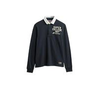 Superdry Vintage Athletic Rugby T-Shirt L Blue