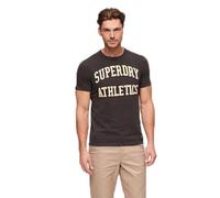 Superdry Vintage Athletic Short Sleeve T-Shirt, Dark Grey Green