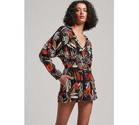 Superdry Vintage Beach Playsuit I See You Print