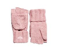 Superdry Vintage Cable Gloves - Rose Tweed