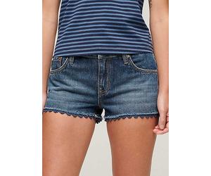 Superdry Vintage Denim Hot Pants Denim