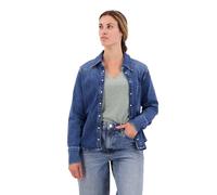 Superdry Vintage Denim Western Long Sleeve Shirt