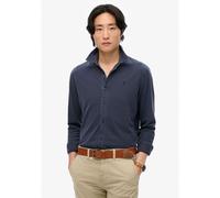 Superdry Shirt Vintage Destroy Pique Sailing Navy Blue Dark Blue size XL