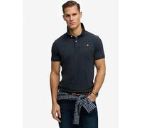 Superdry Vintage Destroy Polo Shirt, Navy, Size M, Men Navy