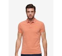 Superdry Vint Destroy Short Sleeve Polo Orange S Men